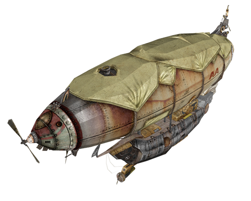 3Dマーカー 飛行船